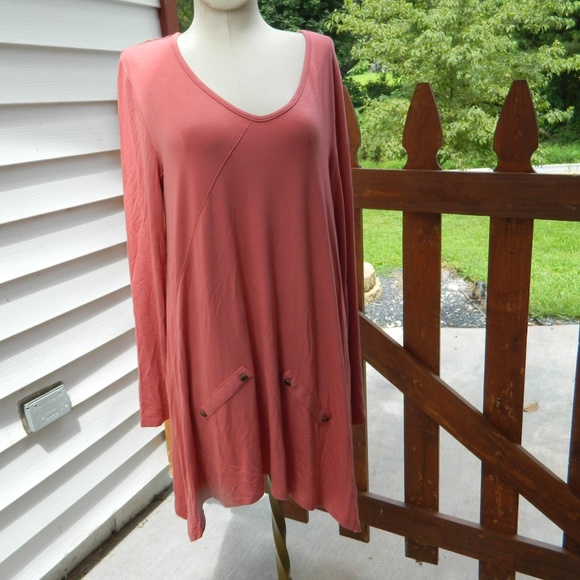 Simply Noelle Tops - Simply Noelle Slinky Tunic Top sz S?M (8-10) NWT